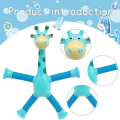 Miniatyrbilde 4 av 10: Giraffe Pop Tubes Dyr Sucker Leker BLÅ Blue