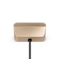 Miniatyrbilde 1 av 10: Lader Dock Dock Stand Holder GULL FOR IPHONE FOR IPHONE gold For iPhone-For iPhone