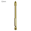 Miniatyrbillede 1 af 10: Krydsboring Borebit 12MM 12mm