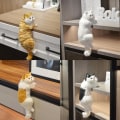 Miniatyrbild 6 av 10: Simulering Katt hängande prydnader Realistiska docka djur D