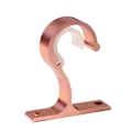 Miniatyrbillede 7 af 9: 2stk Gardinstangsholder Installationskrog SORT black