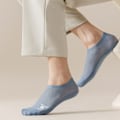 Miniatyrbillede 9 af 10: 2 par Ice Silk Sock Invisible Socks BLÅ blue