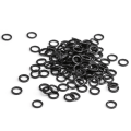 Pikkukuva 4 / 10: 100 kpl Karppikalastus O rengas hiusrengas RING-3.7MM Round-3.7MM Round-3.7mm