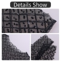 Miniatyrbillede 3 af 10: Sexede Crop Toppe til Damer Mesh Pearl Toppe SORT M M Black M-M