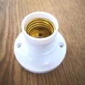 Miniatyrbillede 3 af 8: Led Pære Holder Pære Sokkel SORT black