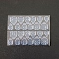 Pikkukuva 4 / 10: 24 kpl Short Square Head tekokynnet Kiiltävät käytettävät tekokynnet DP05-zh413-25