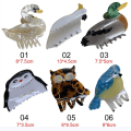 Pikkukuva 2 / 10: Hiuskynnet Duck Swan -klipsit 05 05 05