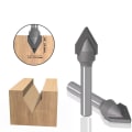Miniatyrbillede 3 af 6: Skrå spids fræser fræser 6MM 6mm