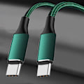 Miniatyrbild 8 av 10: Typ C-kabel USB-C datakabel 2M 2m