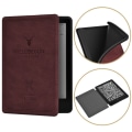 Miniatyrbillede 1 af 10: 6 tommer E-Reader Smart Case DP75SDI Protective Shell WINE RED Wine Red