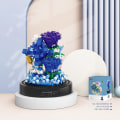 Miniatyrbild 6 av 10: Byggklossar Blomma Blombukett 4 4 4