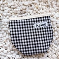 Miniatyrbillede 1 af 10: Makeup Taske Rejse Opbevaring Taske SORT PLAID SORT PLAID Black Plaid