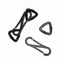 Miniatyrbilde 7 av 10: 10 stk Karabinkroker Ryggsekkspenner TRIANGLE SHAPE TRIANGLE SHAPE Triangle Shape