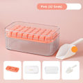 Miniatyrbild 1 av 10: Ice Cube-bricka Ice Cube Maker Mould ROSA 32 GRIDS 32 GRIDS Pink 32 Grids-32 Grids
