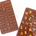 Miniatyrbillede 5 af 10: 4stk Kanin Chokolade Forme Chokolade Forme Bogstav Forme Til