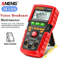 Miniatyrbillede 10 af 10: Digital Multimeter Multimetro Meter RØD Red