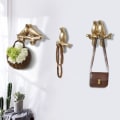 Miniatyrbillede 5 af 9: Animal Wall Hanger knagekrog SORT STIL B STIL B Black Style B-Style B