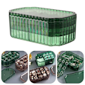 Pikkukuva 8 / 10: Korvakoru Organizer Korulaatikot Organizer GREEN 3 LAYER 3 LAYER Green 3 Layer-3 Layer