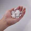 Miniatyrbillede 3 af 6: 100 STK Pakninger flad spids tyk base