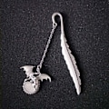 Miniatyrbilde 1 av 10: Bookmark Feather Book Marks 04 04 04