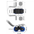 Miniatyrbilde 2 av 10: Sunt Magehjul Mageapparat BLÅT MED TIMER Blue With Timer-With Timer