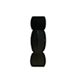 Miniatyrbillede 1 af 10: Minimalistisk Vase Sort Vase SORT B B black B-B