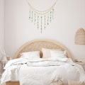 Miniatyrbillede 4 af 10: 1 Stk Boho Soveværelsesindretning Planteindretning Rum Vægindretning Green 1 Pcs-1 Pcs