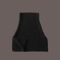 Stickad scarf turtleneck SVART 2 2 black 2-2