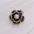 Miniatyrbillede 1 af 10: Camellia Broche Camellia Pin STYLE 2 STYLE 2 Style 2
