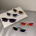 Miniatyrbillede 9 af 10: Cat Eye Solbriller Glitter Solbriller SORT-SORT SORT-SORT Black-Black