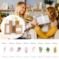 Pikkukuva 4 / 10: 50 kpl Kiitossinetöintitarrat Printed kuvio 2 2 2