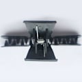 Miniatyrbillede 6 af 10: 12 stk. Butterfly Hårclips Barbershop Positioning Clips SORT Black and White