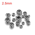 Miniatyrbillede 1 af 10: 360 stk Stopper Afstandsperler Endeperle 360 STK 2,5MM 360STK 2,5MM 360pcs 2.5mm