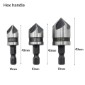 Pikkukuva 1 / 8: Upotusporanterä Viisteleikkuri KUOSIKOHDEN KOHTA Hex handle