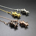 Miniatyrbillede 4 af 10: Reiki Pendel Pendel Pendel Reiki GULD Gold
