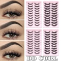 Pikkukuva 8 / 8: 10 Paria 3D Mink DD Curl Venäläiset Tekokarvat