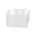 Pikkukuva 1 / 10: Seinään kiinnitettävä jääkaapin järjestäjä, siirrettävä maustepulloteline Square 1-pack