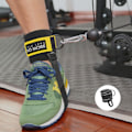 Miniatyrbilde 9 av 9: Ankelstropper D-Ring GUL yellow