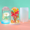 Miniatyrbillede 5 af 6: Harpiksform Silikoneform VARMT LYS--2 STK VARMT LYS--2 STK Warm light--2Pcs