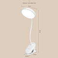 Pikkukuva 2 / 9: LED-lukuvalo USB ladattavat valot pöytälamput