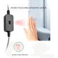 Miniatyrbillede 4 af 9: Sensorafbryderdetektor Til LED Strip Lys SORT black