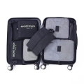Miniatyrbillede 5 af 10: Rejseopbevaringsposer 7 stk Sæt SORT 7 STK 7 STK Black 7 Pcs-7 Pcs