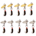 Miniatyrbillede 3 af 10: 6 stk. Flueørredfiskeri lokker Uldorm 14STYLE A STYLE A 14Style A