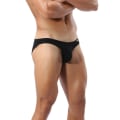 Miniatyrbillede 7 af 10: Mænds Briefs Mænds Bikini SORT L black L