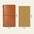 Miniatyrbilde 9 av 10: A6 Notebook Ledger Book MØRKE GRÅ Dark Gray