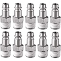 Miniatyrbillede 1 af 5: 10 Pack Quick Connector Pneumatisk Connector Luftstik