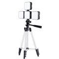 Miniatyrbillede 9 af 10: LED videolys 6500K Fyldningslampe 3 STK 3 STK 3pcs