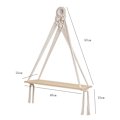 Miniatyrbilde 2 av 10: Twisted Wall Hanging Hylle Swing Hylle C C C