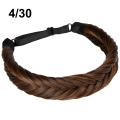 Miniatyrbillede 1 af 10: Syntetisk pandebånd Fishtail Braids Hår 4/30 4/30 4/30