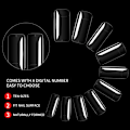 Pikkukuva 4 / 6: Tekokynsikärjet Täysi & Puolipeite Cover NATURAL CUSP CUSP NATURAL Cusp-Cusp